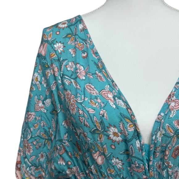 World Market Bohemian Gypsy Maxi Dress - Size S/M - Picture 2 of 4